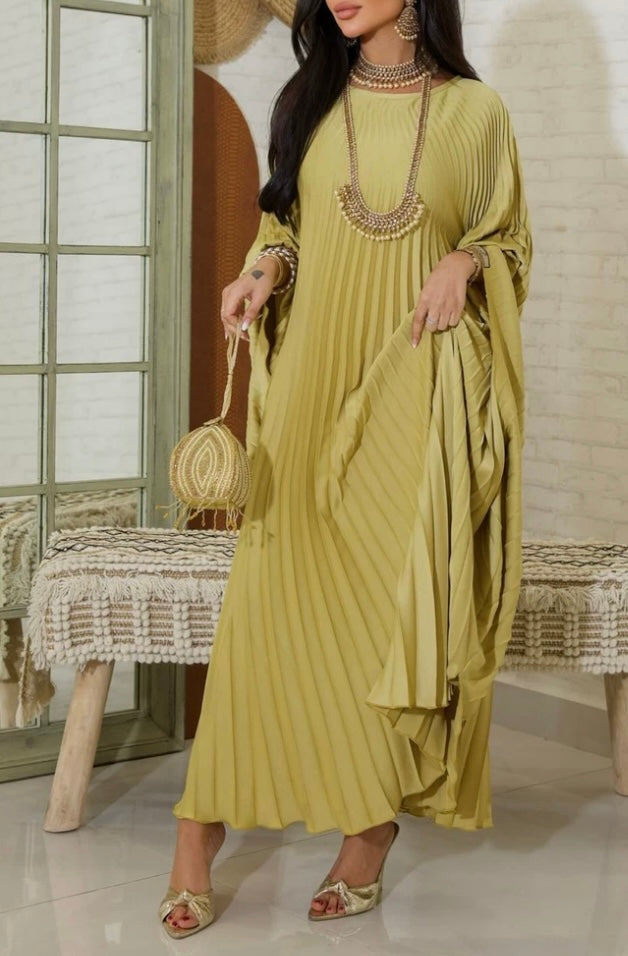 Plissee abaya