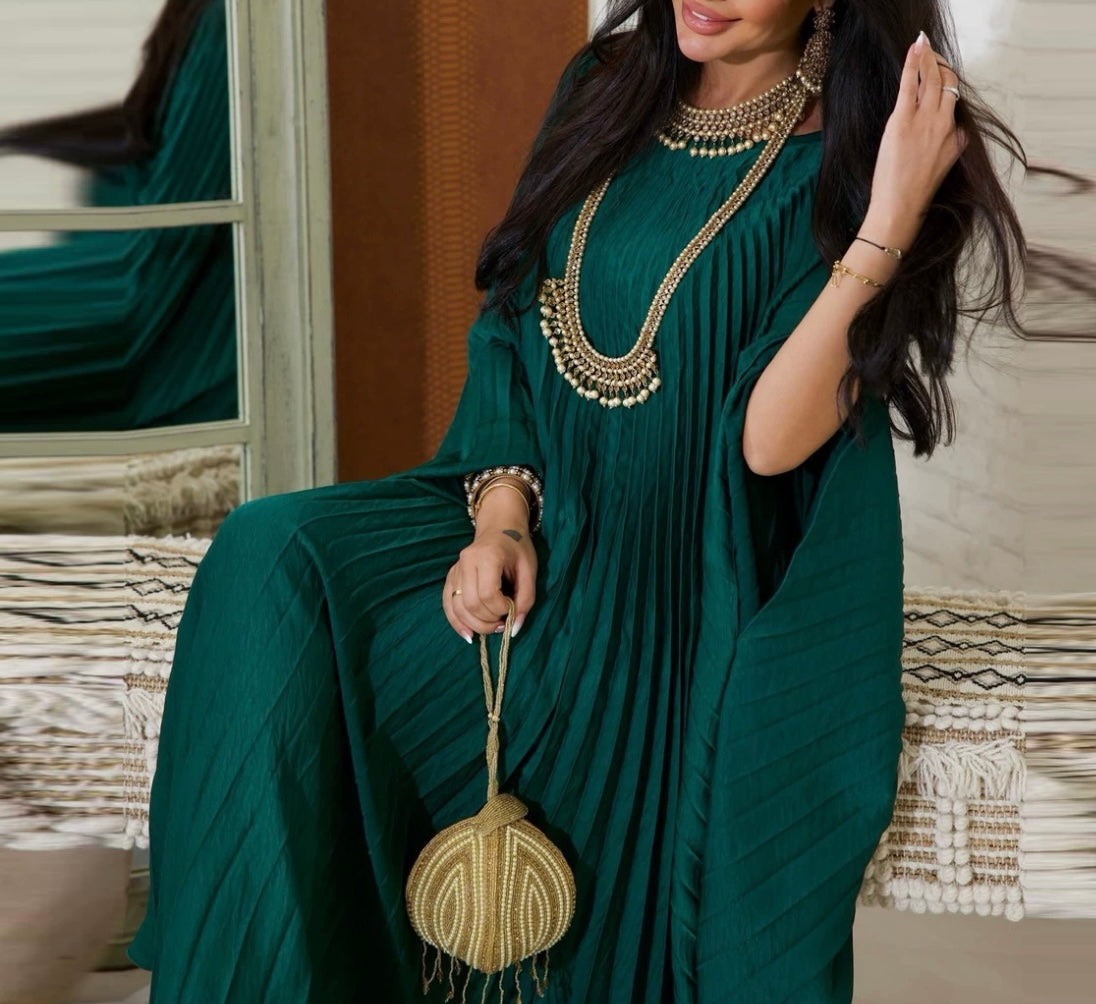 Plissee abaya